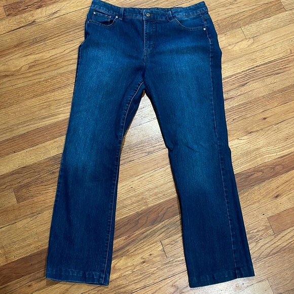 Bandolino Denim - Mid-rise straight leg jeans